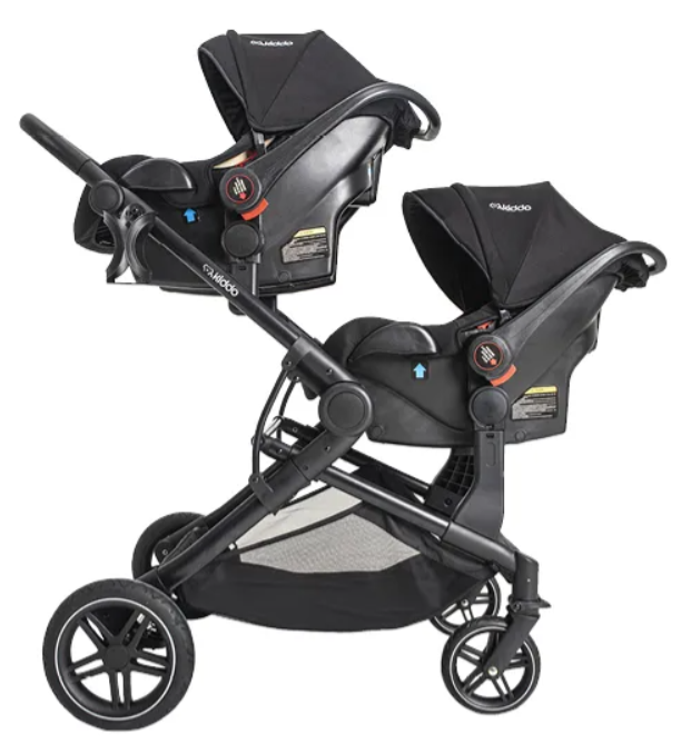 carrinho de bebê travel system para gemêos