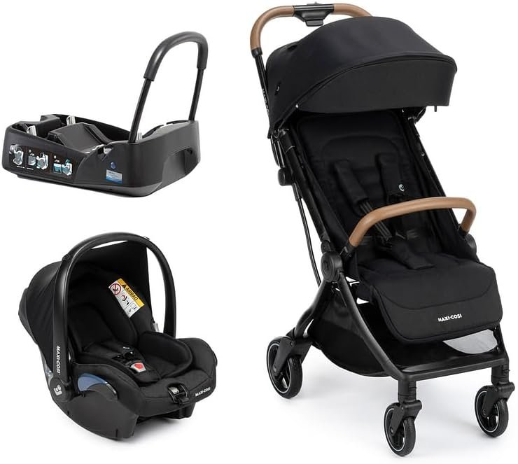 carrinho de bebê com bebê conforto Eva, Maxi Cosi