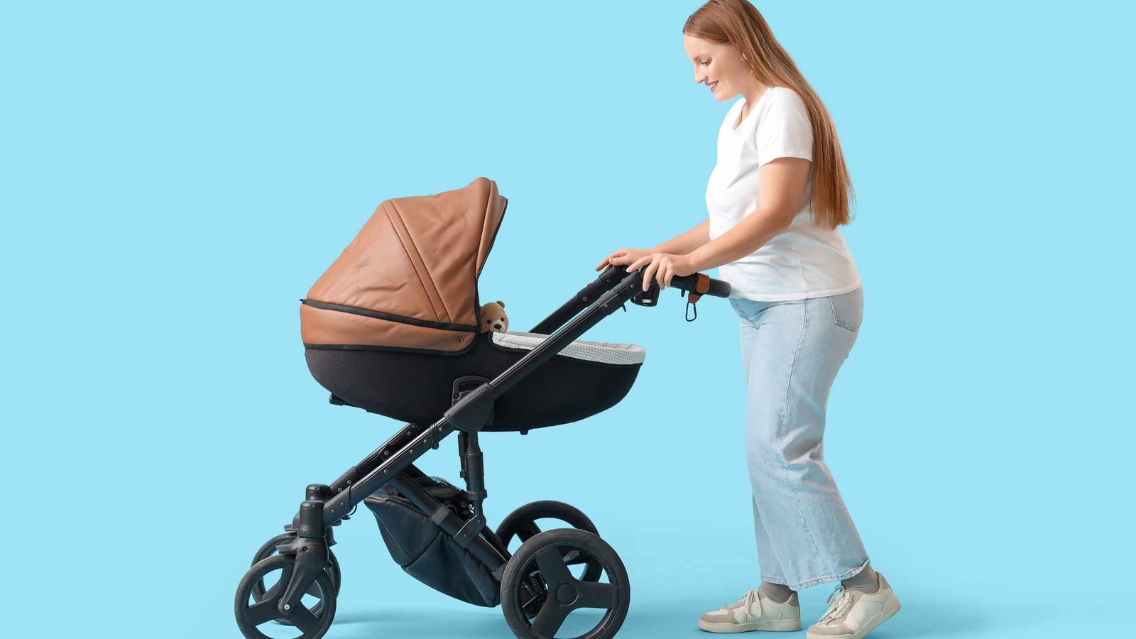 escolher o carrinho de bebê