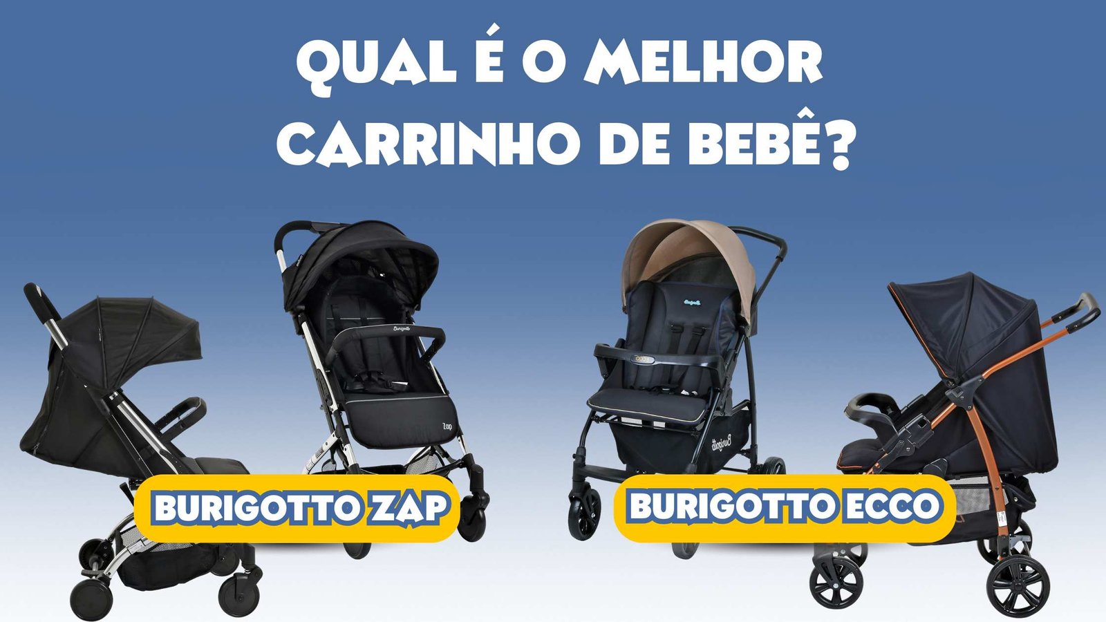CARRINHO DE BEBÊ ZAP OU ECCO