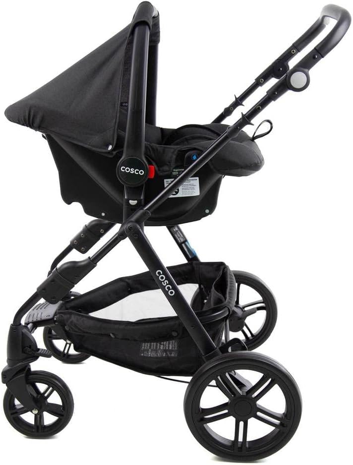 Carrinho de bebê com bebê conforto - Cosco Kids, Travel System Poppy Duo,