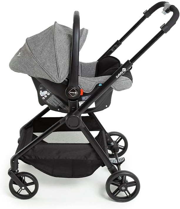 Carrinho de bebê com bebê conforto - magnific safety 1st 3